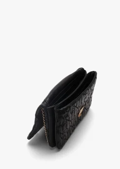 Dram Nero Embroidered Logo Cross-Body Bag