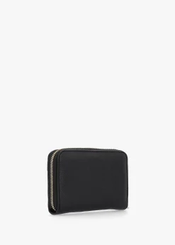 Eco Ali Black Zip Around Wallet