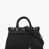 Eco Ali Luxury Black Satchel Bag