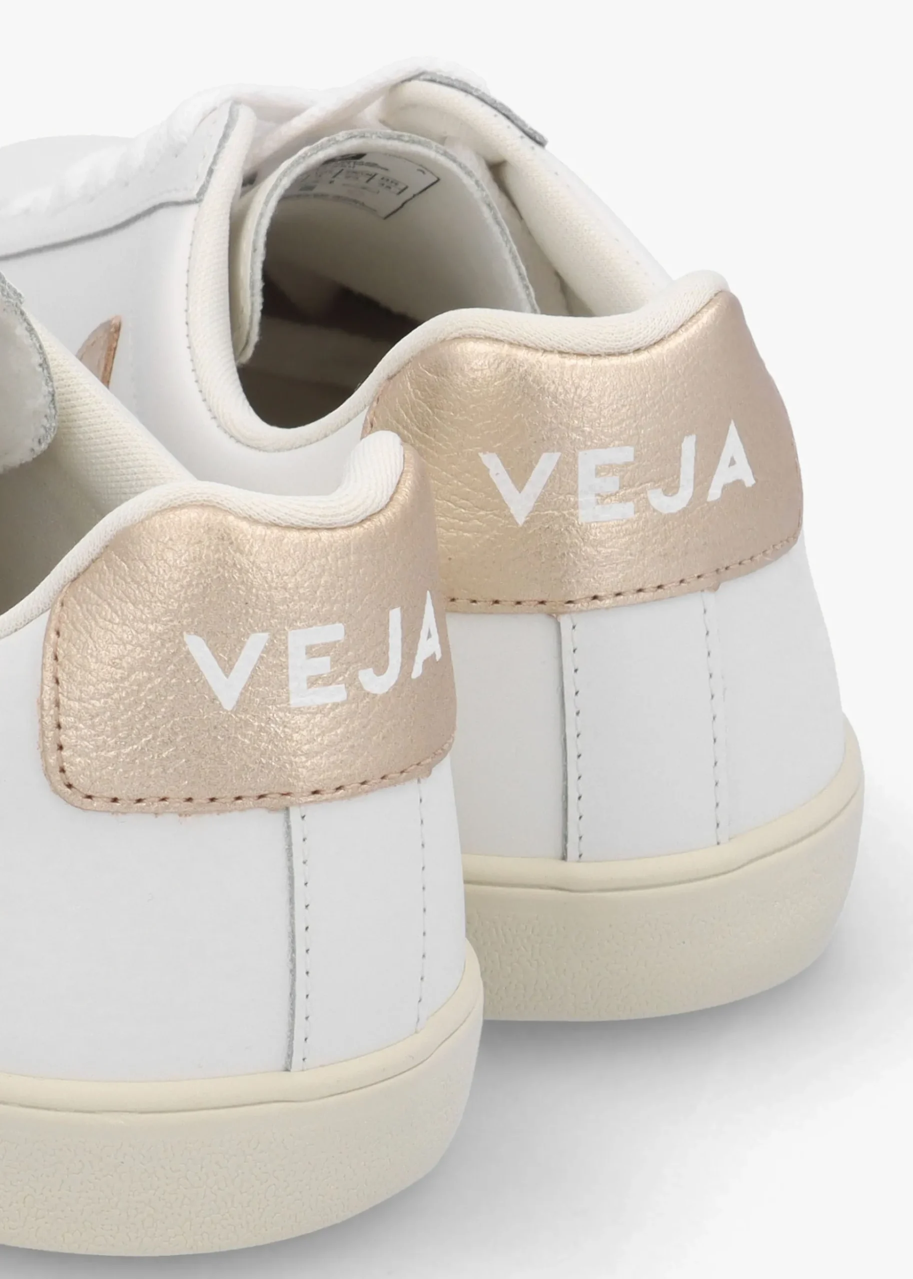 Esplar Logo Leather Extra White Platine Trainers