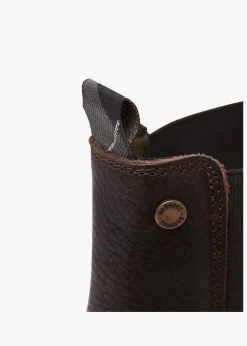 Evie Brown Leather Chelsea Boots