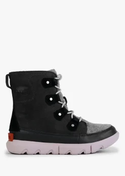 Explorer II Joan Felt Jet Vapor Suede Ankle Boots