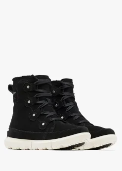 Explorer Next Joan Black Fawn Suede Ankle Boots
