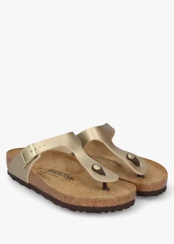 Gizeh Gold Birko-Flor Sandals
