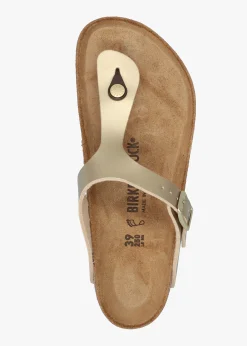 Gizeh Gold Birko-Flor Sandals