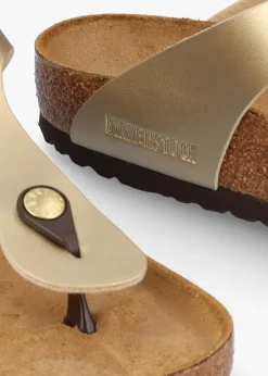 Gizeh Gold Birko-Flor Sandals