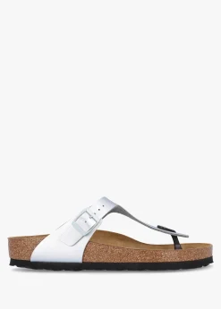 Gizeh Silver Birko-Flor Sandals