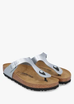 Gizeh Silver Birko-Flor Sandals