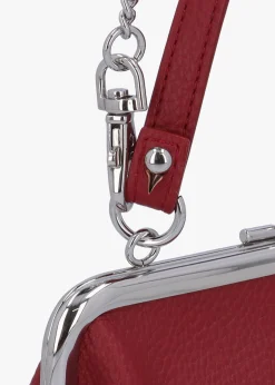 Granny Frame Red Purse
