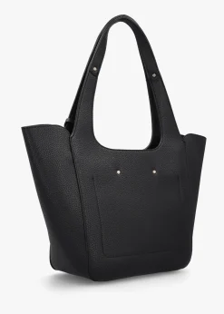 Helina Black Tote Bag