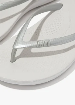 Iqushion Silver Ergonomic Flip Flops