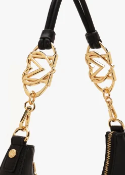 Jewel Nero Baguette Shoulder Bag