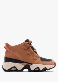 Kinetic Impact Caribou Tawny Buff Black Waterproof Trainers