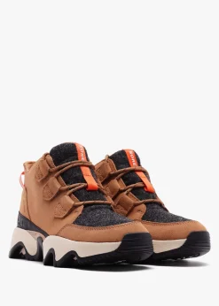 Kinetic Impact Caribou Tawny Buff Black Waterproof Trainers