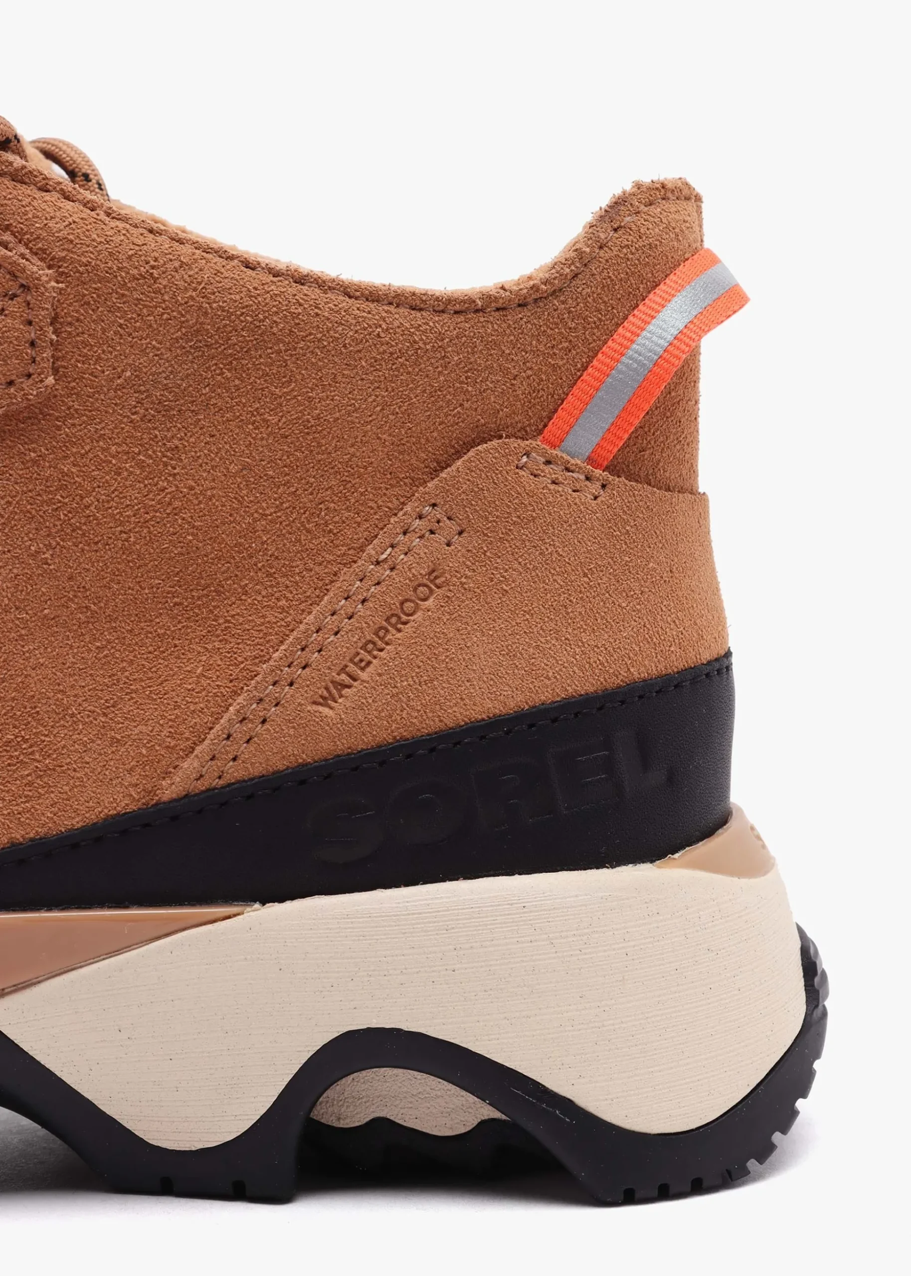 Kinetic Impact Caribou Tawny Buff Black Waterproof Trainers