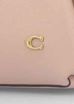 Lana 23 Cream Nude Leather Shoulder Bag