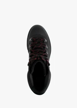 Lennox Black Leather Hiker STKD Waterproof Boots