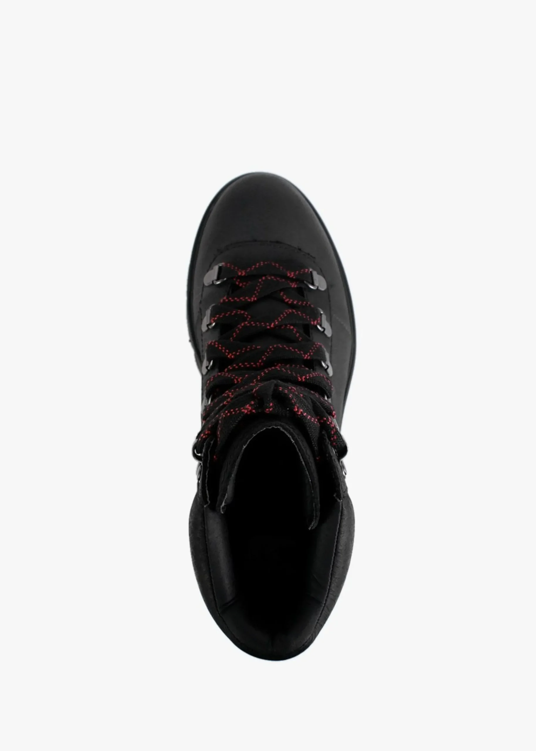 Lennox Black Leather Hiker STKD Waterproof Boots