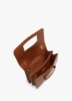 Linda California Caramello Leather Shoulder Bag