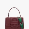 Linda California Vino Leather Shoulder Bag