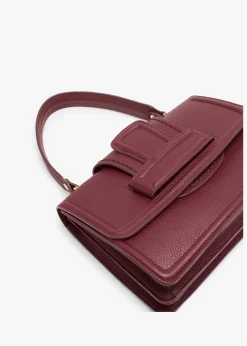 Linda California Vino Leather Shoulder Bag