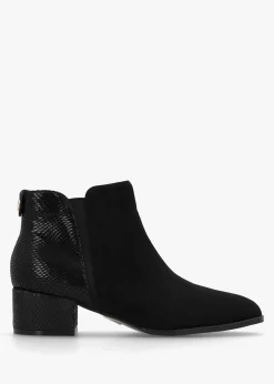 Madeley Navy Reptile Chelsea Boots