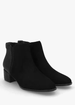Madeley Navy Reptile Chelsea Boots