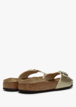 Madrid Gold Birko-Flor Mules