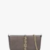 Materia Bronzo Metallic Shoulder Bag