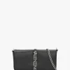 Materia Nero Metallic Shoulder Bag