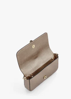 Materia Oro Metallic Shoulder Bag