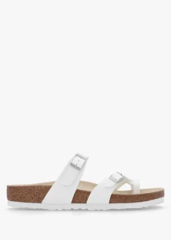 Mayari White Birko-Flor Thong Sandals