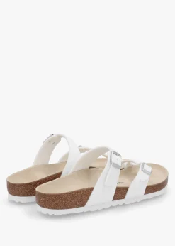 Mayari White Birko-Flor Thong Sandals