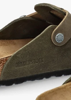 Men's Boston Thyme Suede Leather Clogs