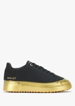 Men’s GRFTR Lite Dip Black & Gold Trainers