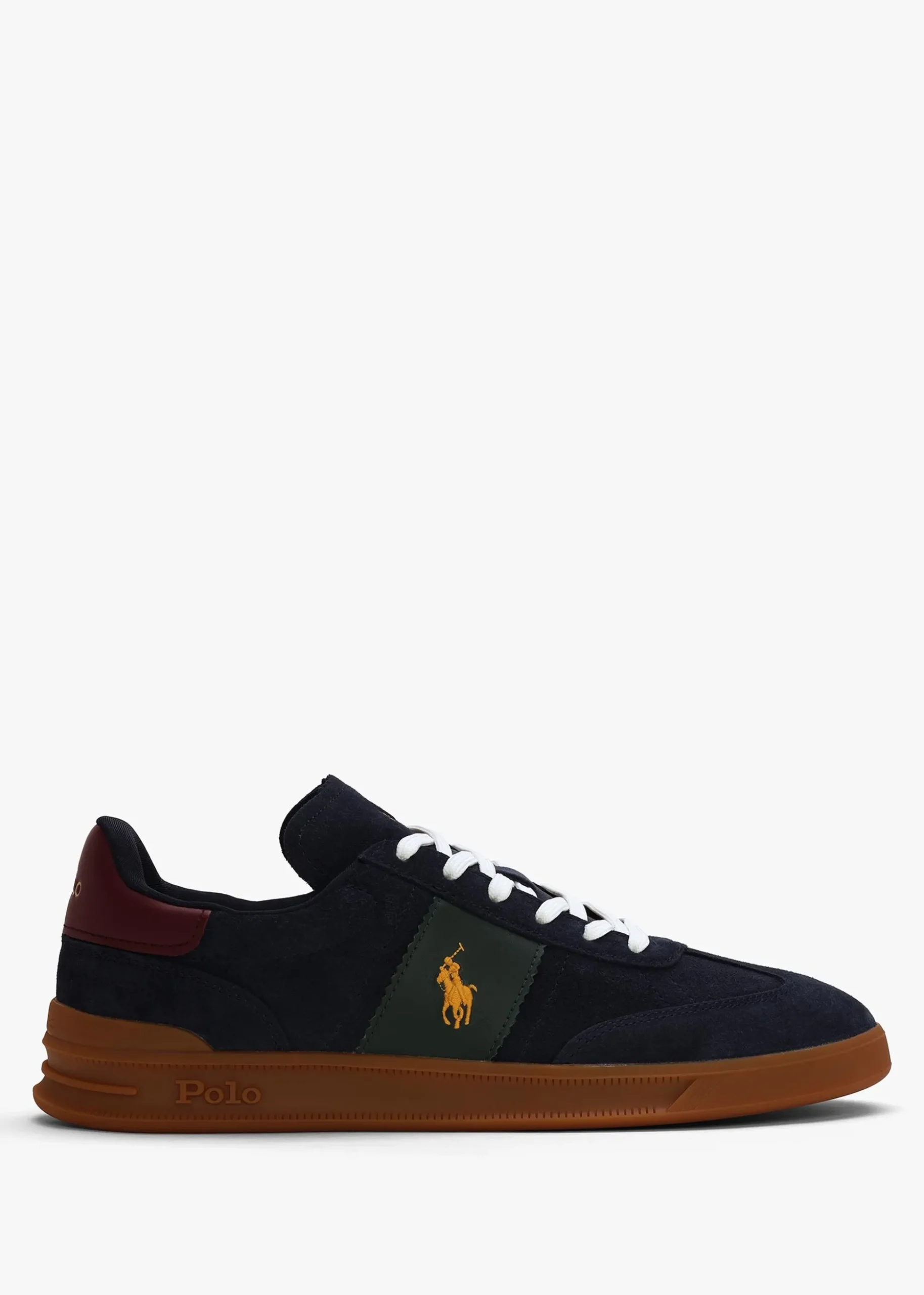 Men’s Heritage Aera Navy Multi Suede Trainers