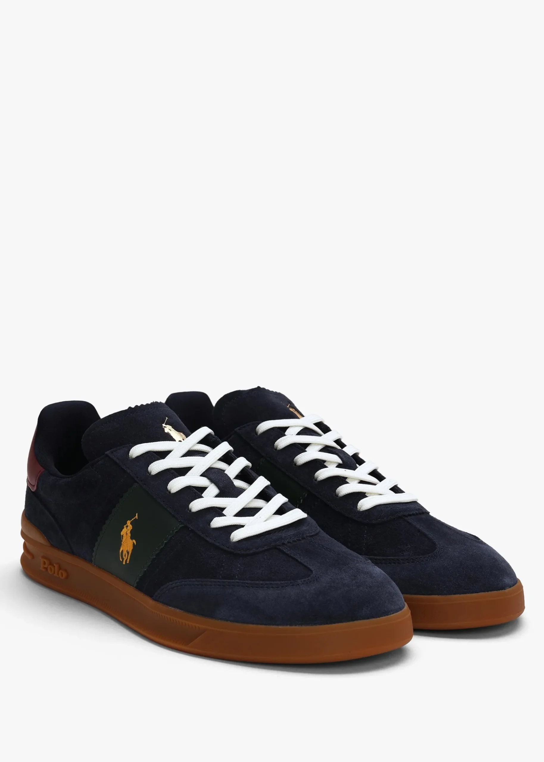 Men’s Heritage Aera Navy Multi Suede Trainers