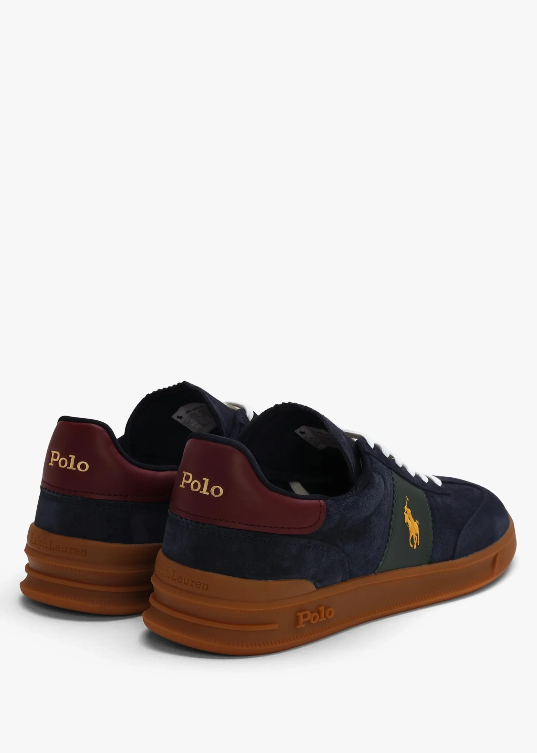 Men’s Heritage Aera Navy Multi Suede Trainers