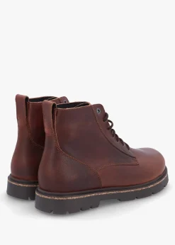 Men’s Highwood Chocolate Leather Lace Up Ankle Boots