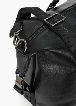 Men’s Infinity Nero Pebbled PU Duffle Bag