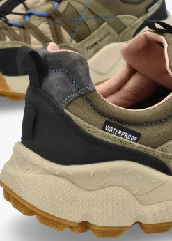 Men’s Iwano II Uni Light Brown Taupe Suede Technical Fabric Trainers