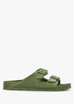 Men's Khaki Two Bar Mules