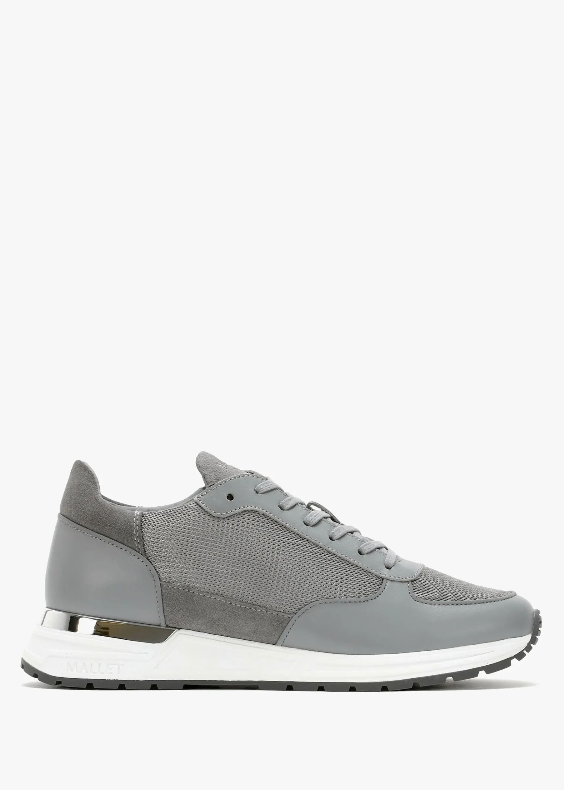 Men’s Popham Lite Grey Silver Trainers