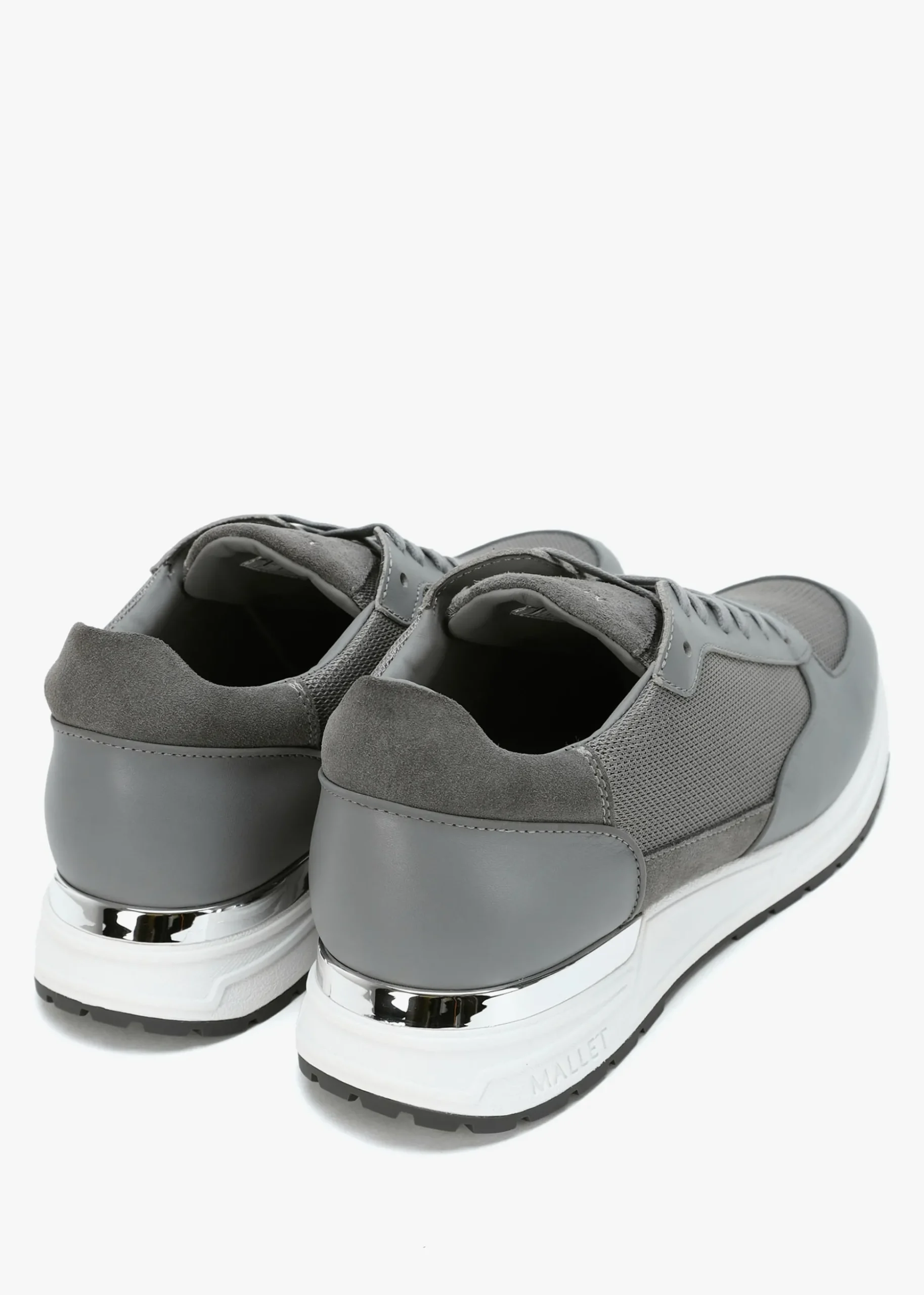 Men’s Popham Lite Grey Silver Trainers