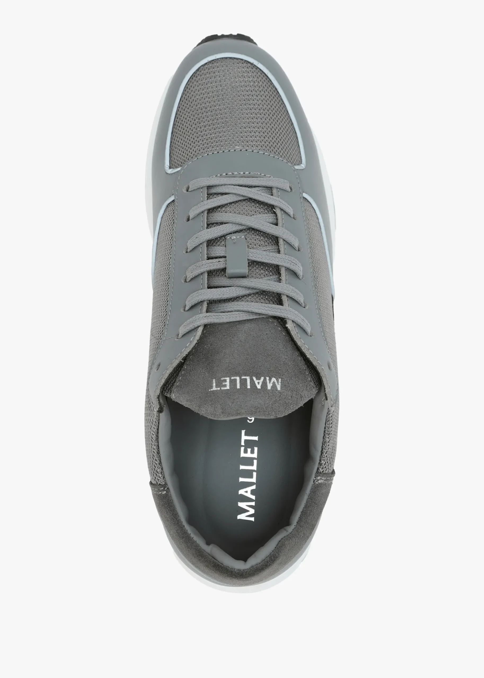 Men’s Popham Lite Grey Silver Trainers