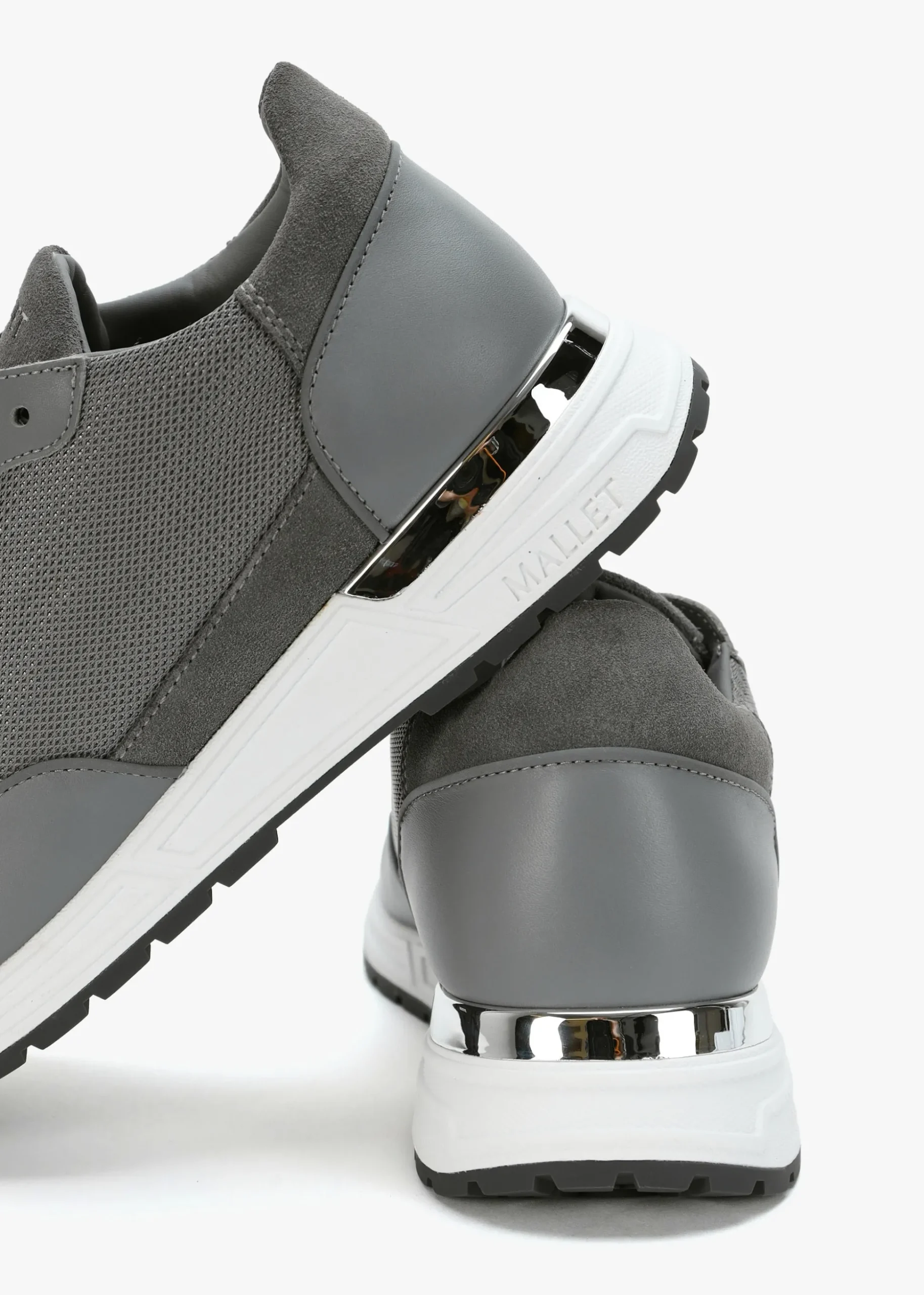 Men’s Popham Lite Grey Silver Trainers