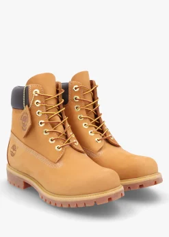 Men’s Premium 6 Inch Yellow Black Waterproof Boots