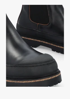 Men’s Prescott Black Waxy Leather Chelsea Boots