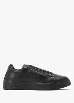 Men's Ray Black Leather Trainers