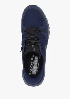 Men’s Slip Ins Glide-Step Pro Navy Charcoal Trainers